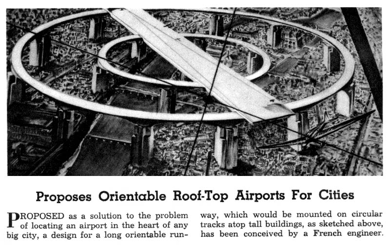 Illustration for article titled 12 Floating Airports That Turn City Skylines and Rivers into Landing Strips